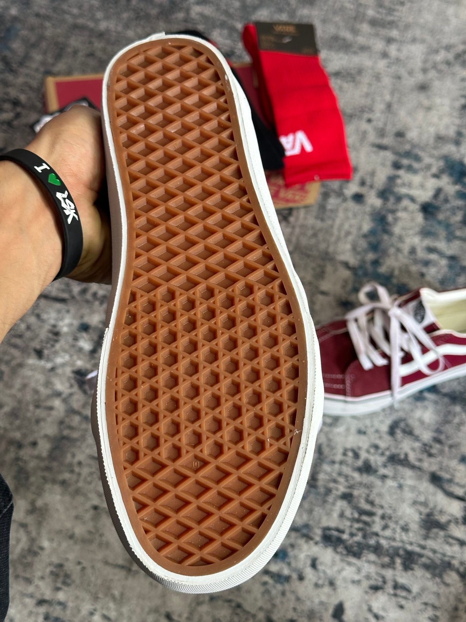 Tenis Vans Sk8 Low Tenis Cl?sicos Vinotinto Unisex