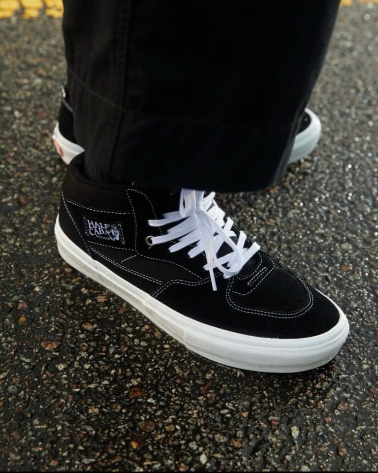 Tenis Skateboarding Vans Half cab Negro unisex