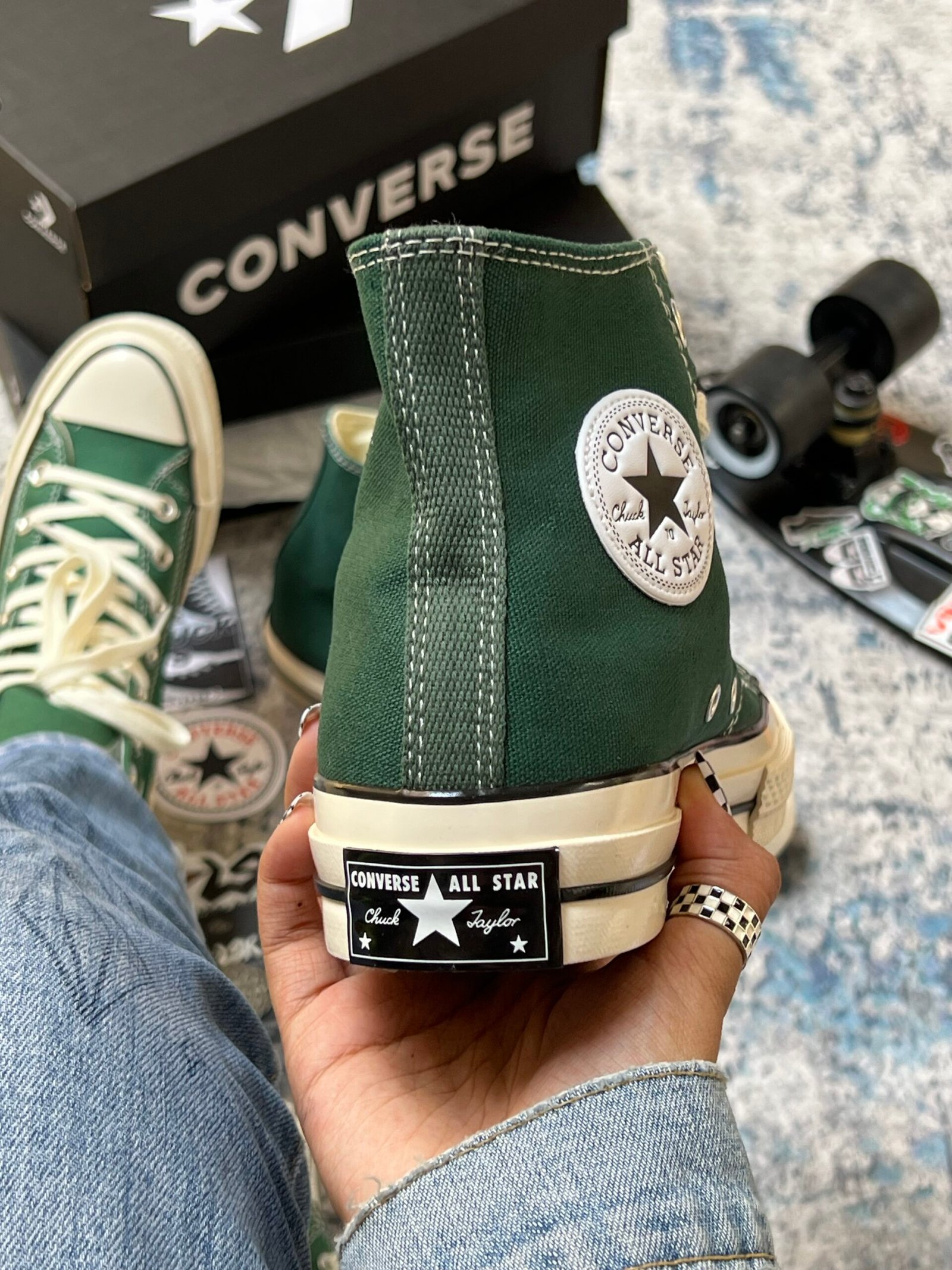 Tenis Bota Chuck Taylor 70´ Verde Unisex