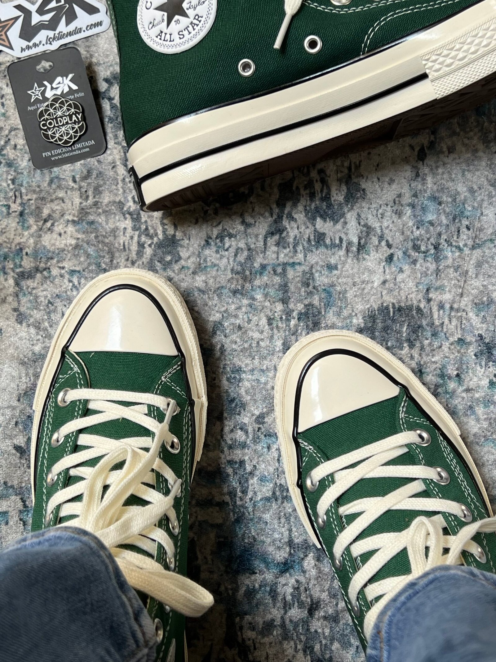 Tenis Bota Chuck Taylor 70´ Verde Unisex