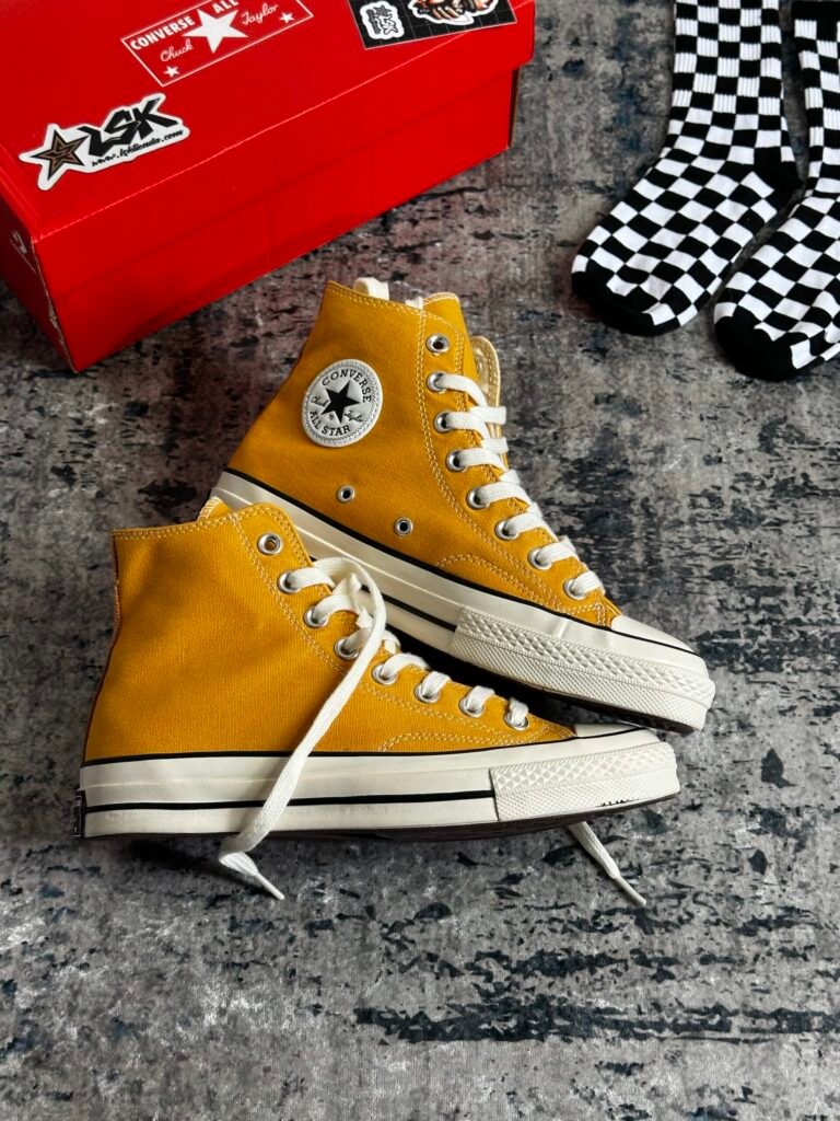 Tenis Bota Converse Ct 70’s Amarillo/Mostaza Unisex