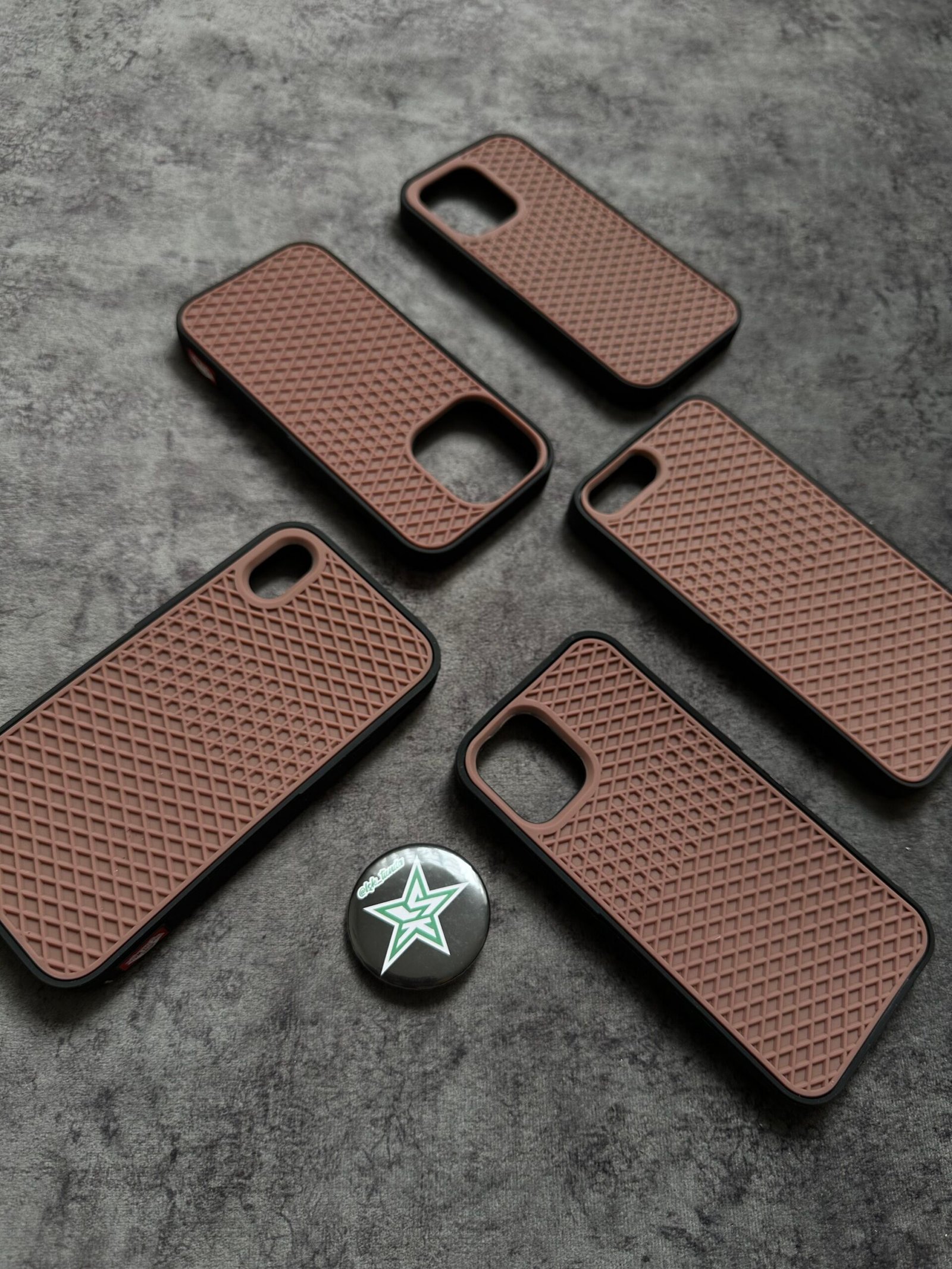 Vans Case Waffle Negro Café