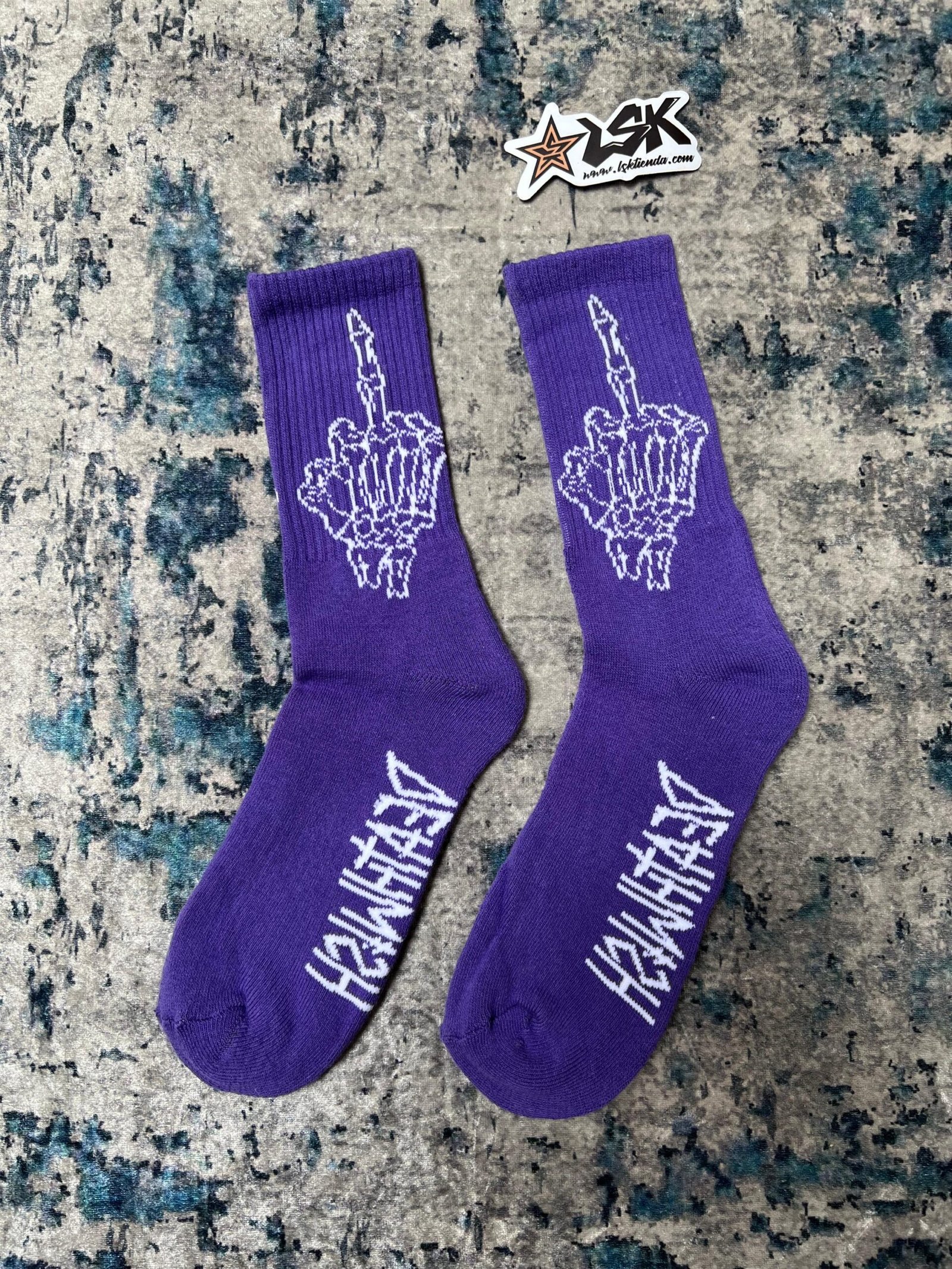 Medias purple deathwish