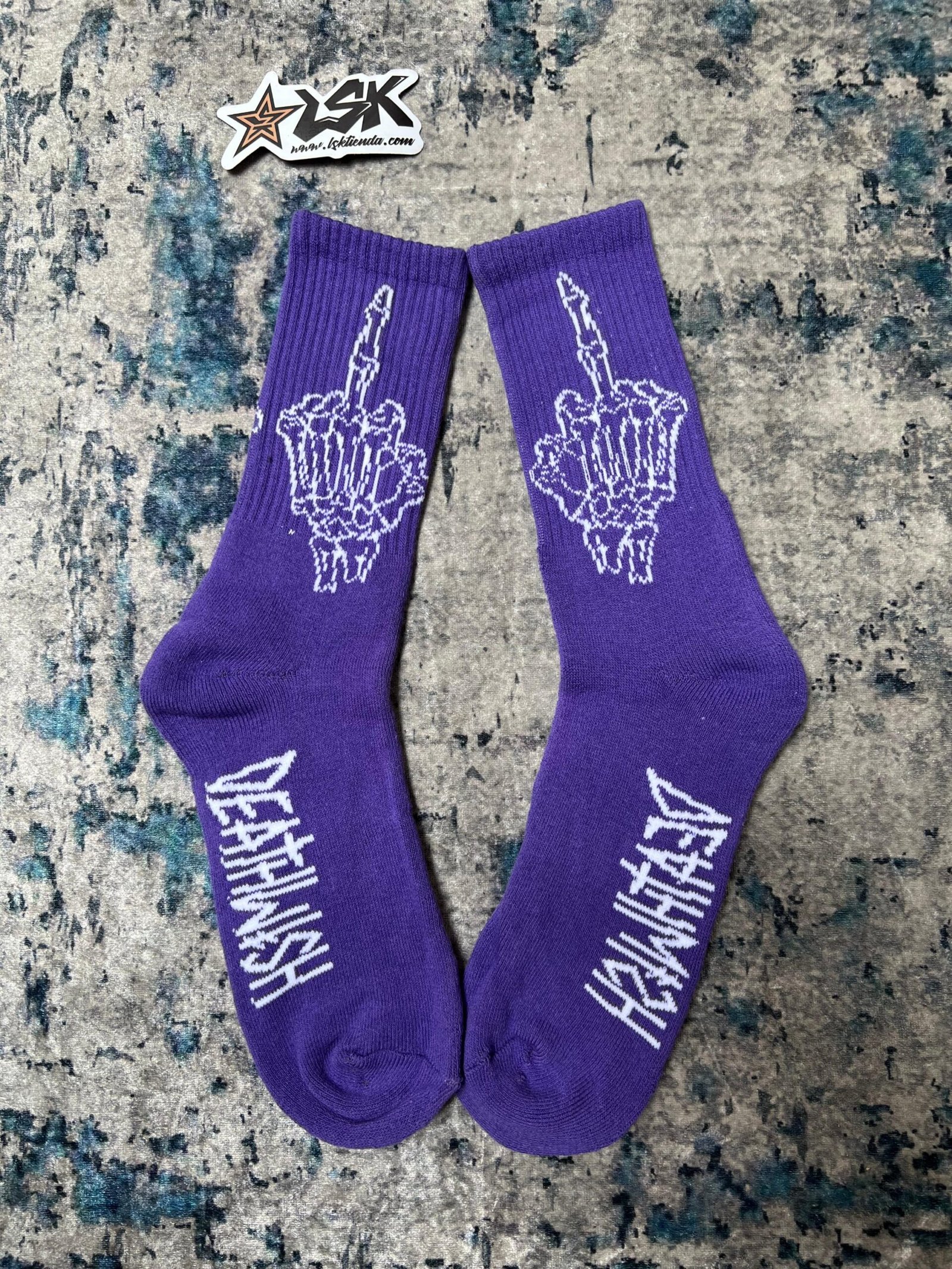 Medias purple deathwish