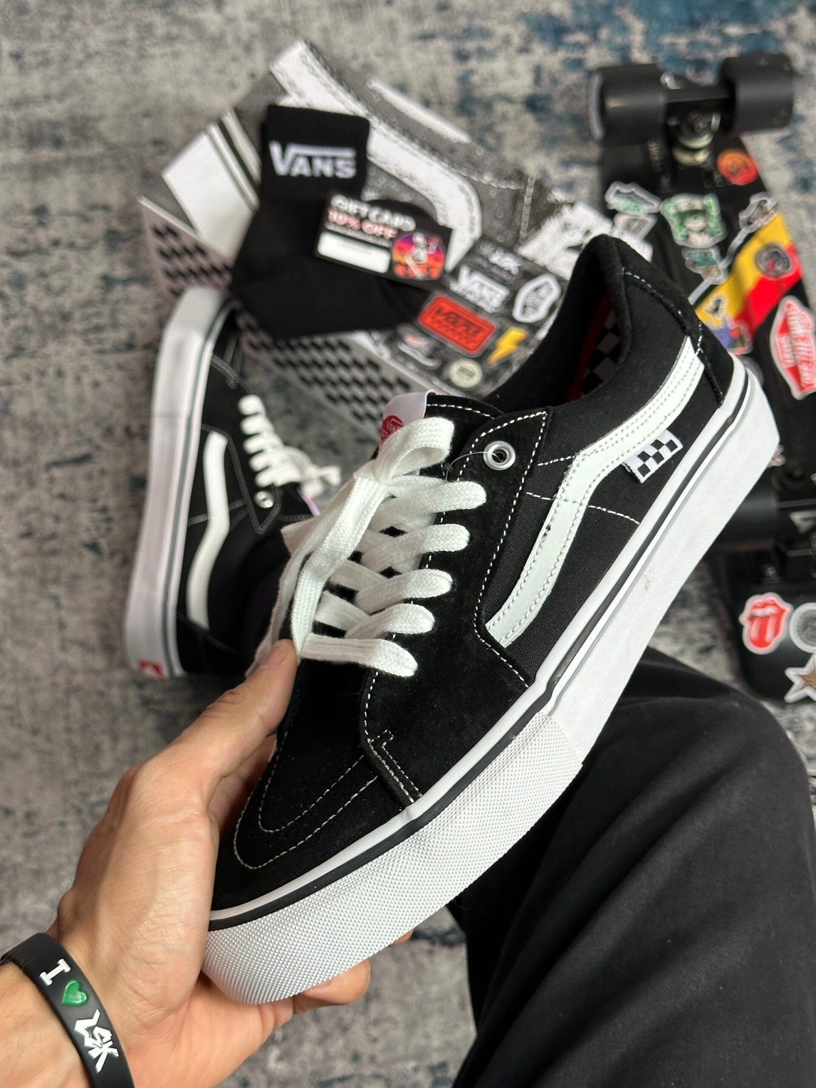 Tenis Vans Skateboarding Sk8 Low Classic Pro