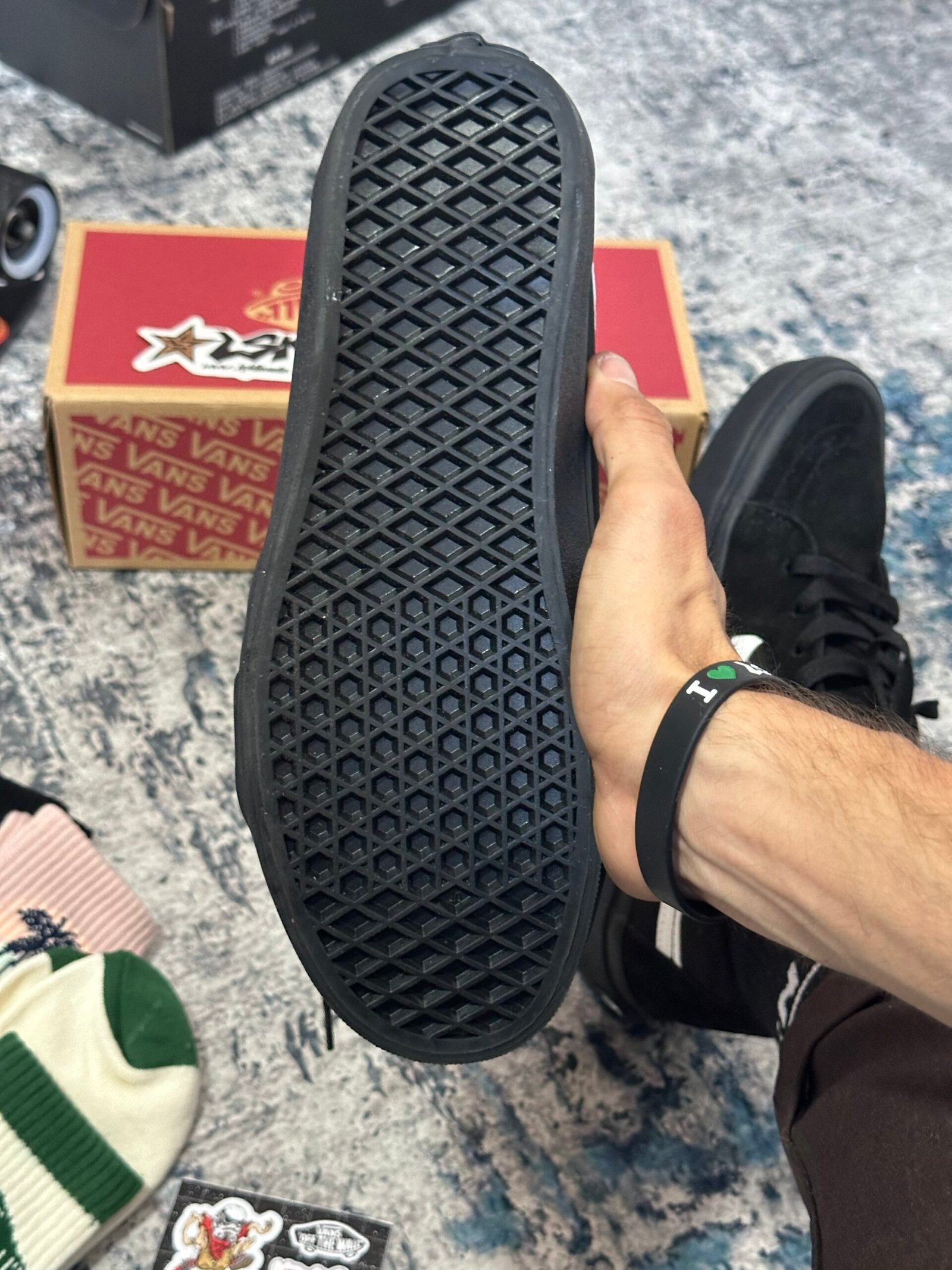 Tenis Clasicos De Gamuza Negros Sk8-Low Vans Unisex