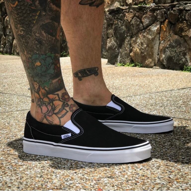 Slip on clásica negro