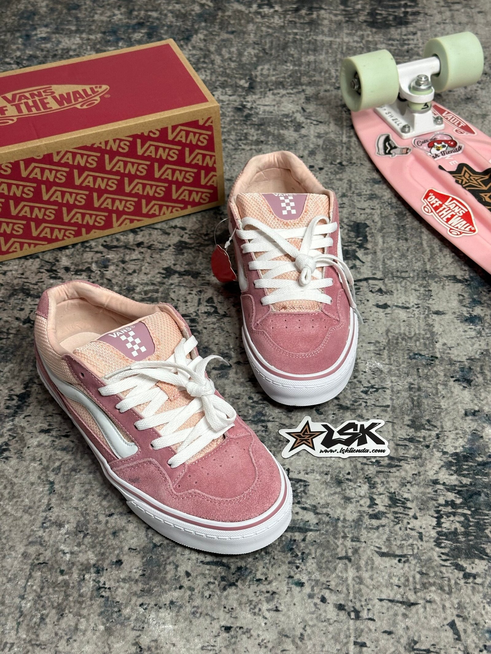 Vans caldrone pink
