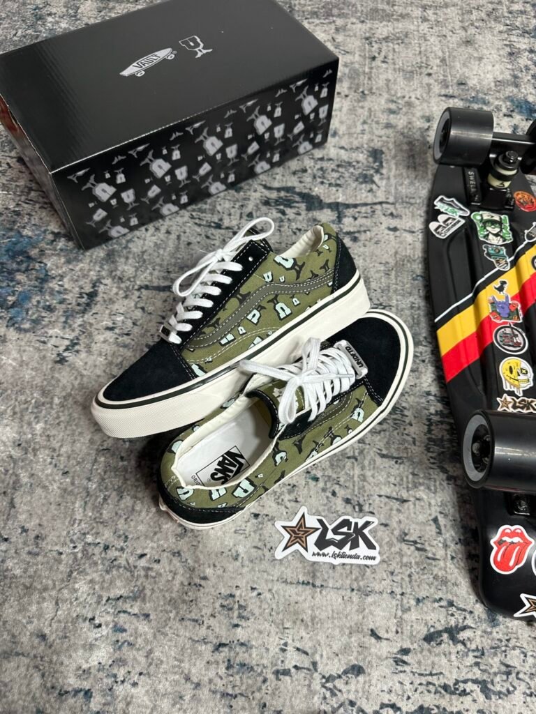 Tenis Vans Old Skool Undefeated Verdes Unisex