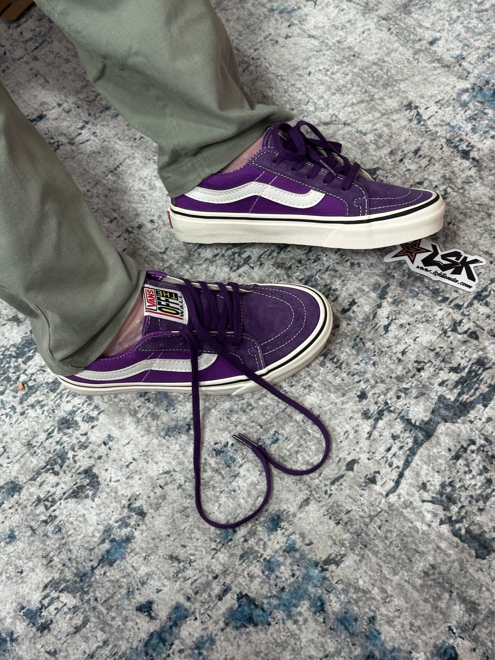 Vans Sk8 low purple