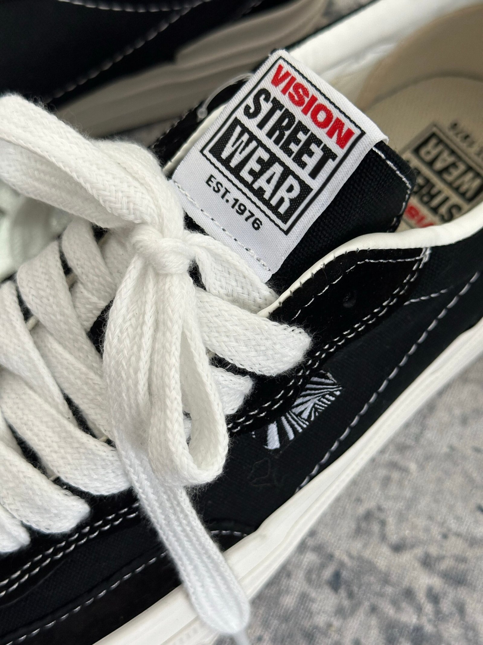 Tenis Skateboarding Negros unisex Vision Street Wear flat top