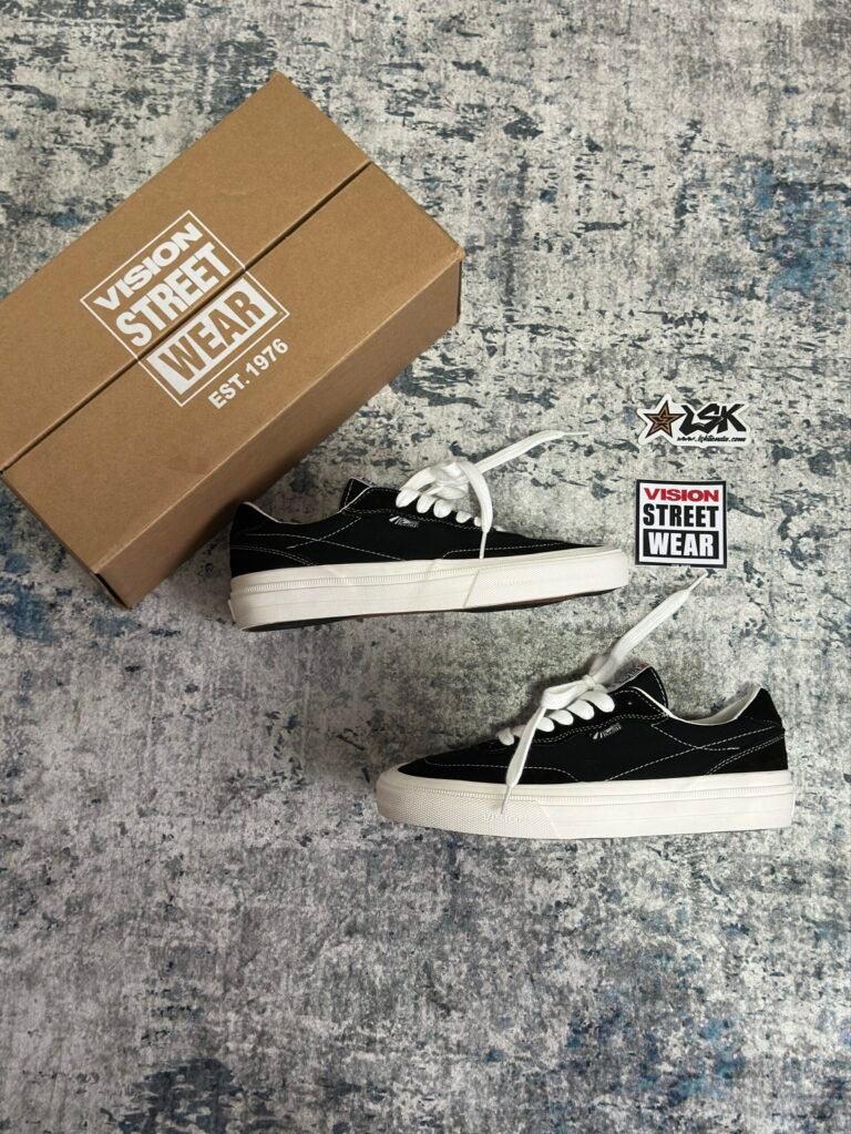 Tenis Skateboarding Negros unisex Vision Street Wear flat top