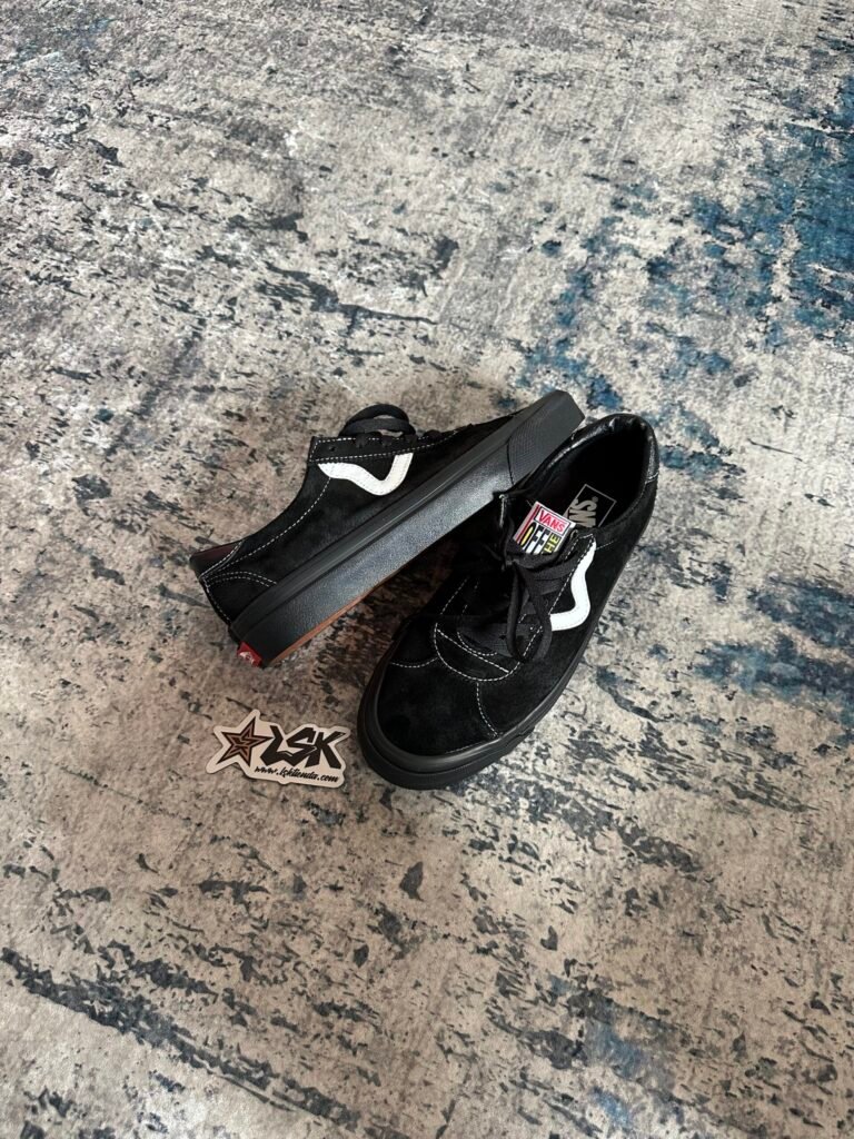 Tenis Unisex Vans Suede Sport Negro Style #73