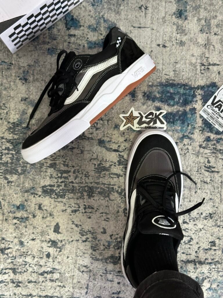 Tenis Skateboarding Negros Vans Wayvee Unisex