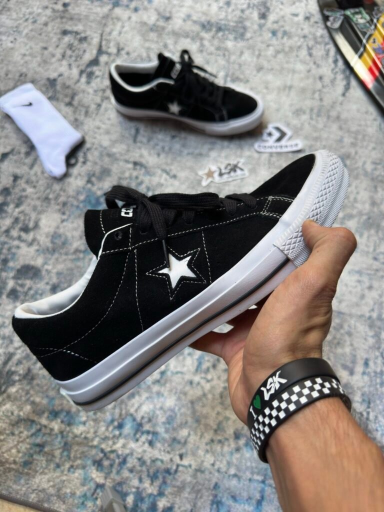 Tenis Converse One Star Negros Unisex