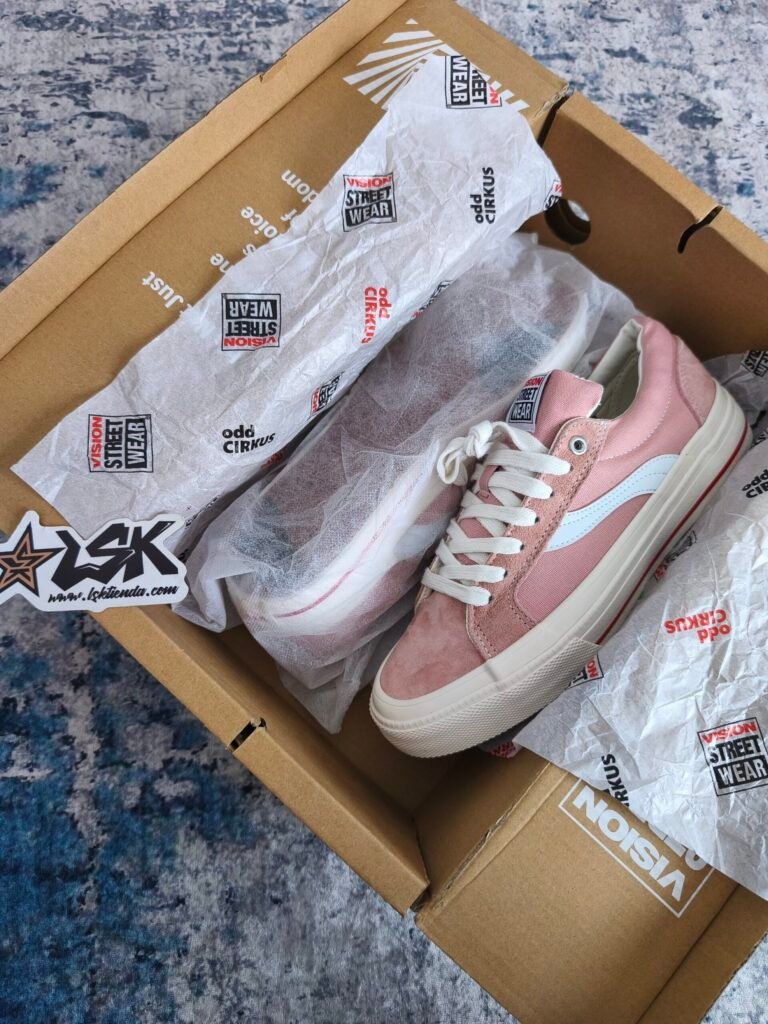 Tenis Vision Street Wear Crkus Rosados Mujer