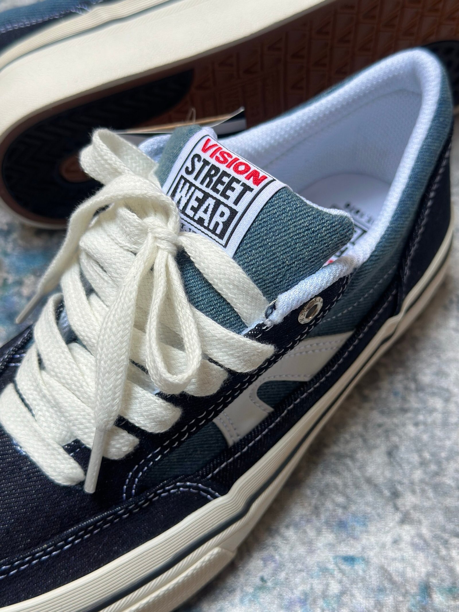 Tenis Skateboarding Stick Azul Unisex Vision Street Wear