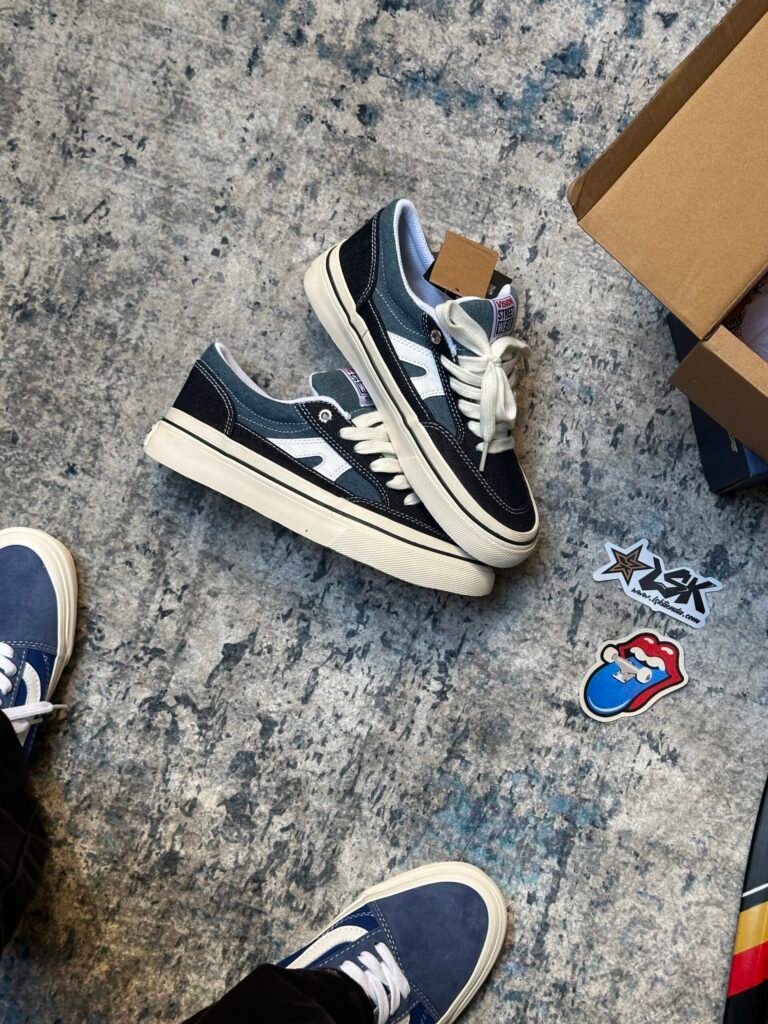 Tenis Skateboarding Stick Azul Unisex Vision Street Wear