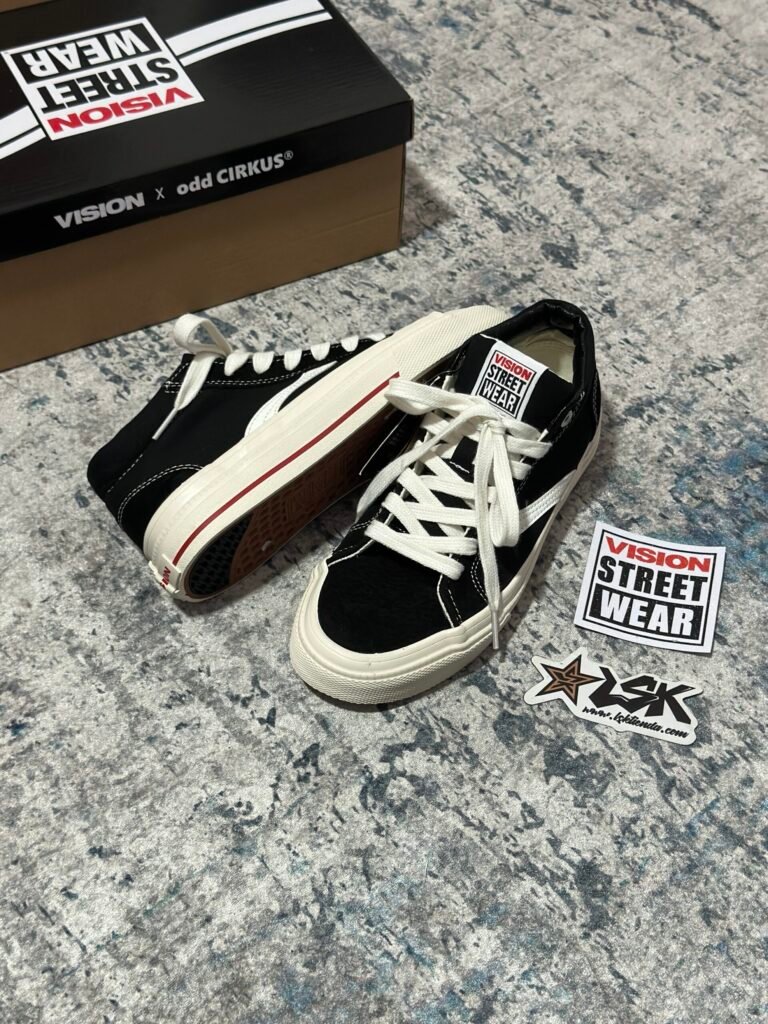 Tenis Vision Street Wear Crkus Bota Negra Unisex