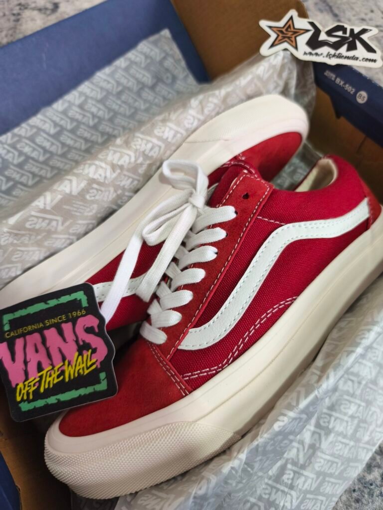 Tenis Old Skool Rojos Vans Premium Unisex