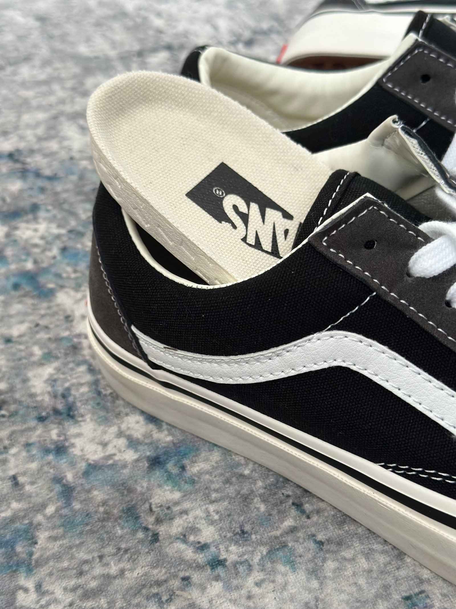 Tenis Vans Old Skool Gris Premium Unisex