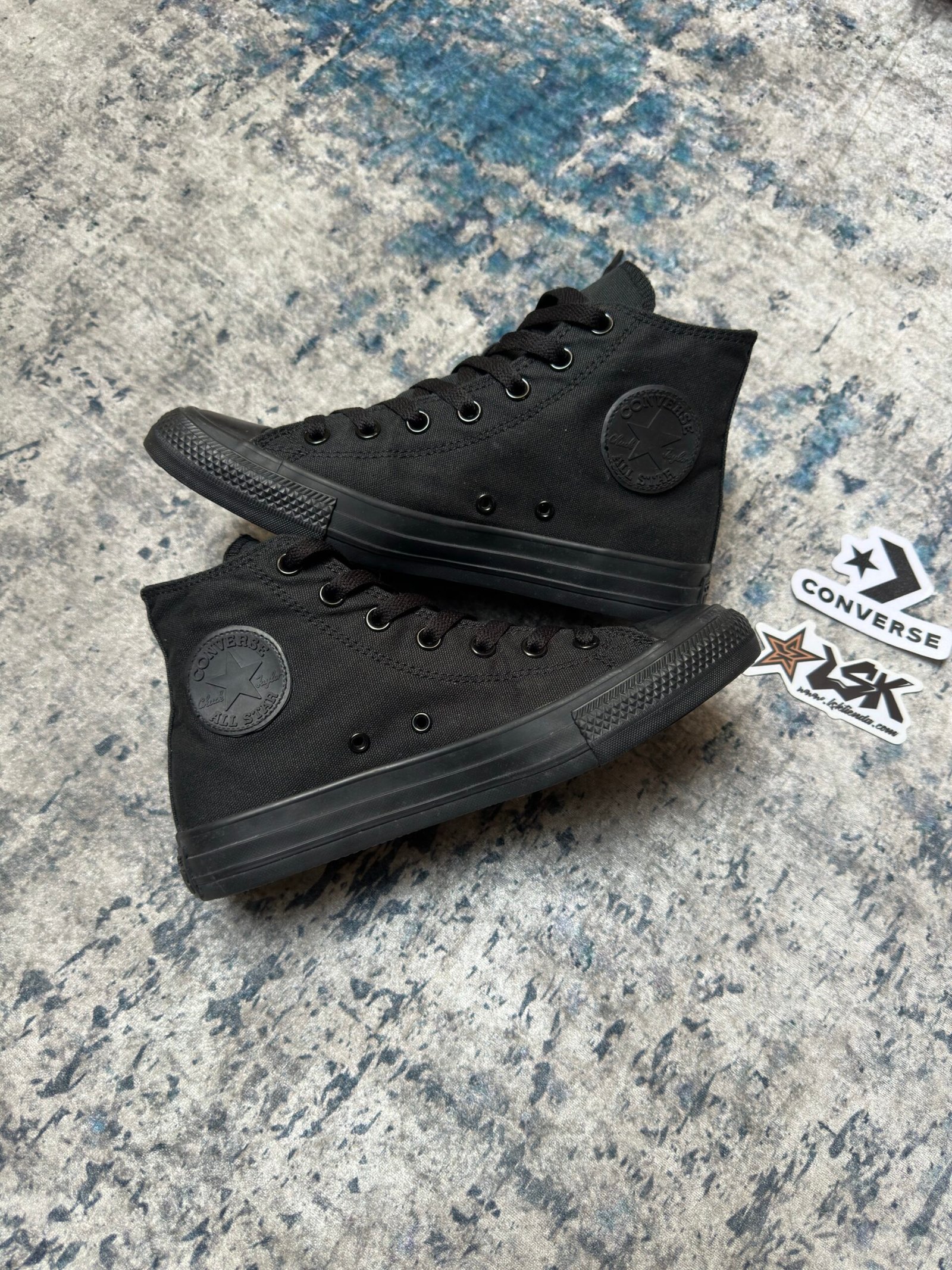 Tenis Bota Converse Chuck Taylor Negros Unisex