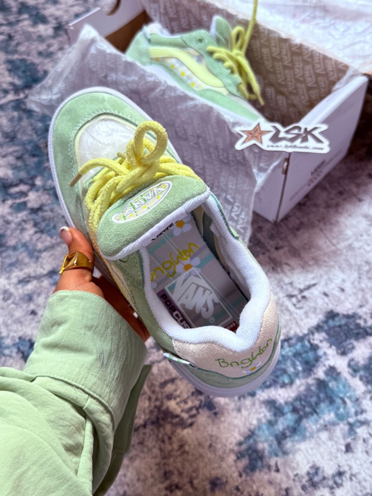 Tenis Skateboarding Vans Wayvee Verdes Brighton