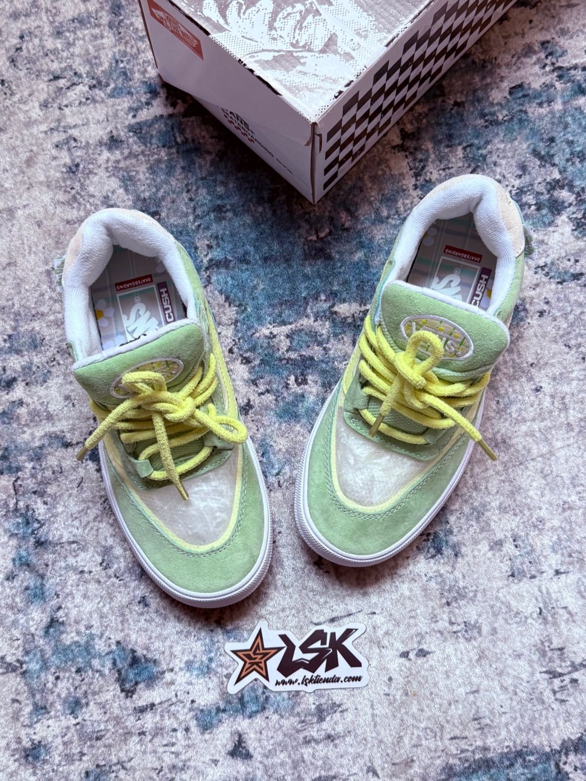 Tenis Skateboarding Vans Wayvee Verdes Brighton