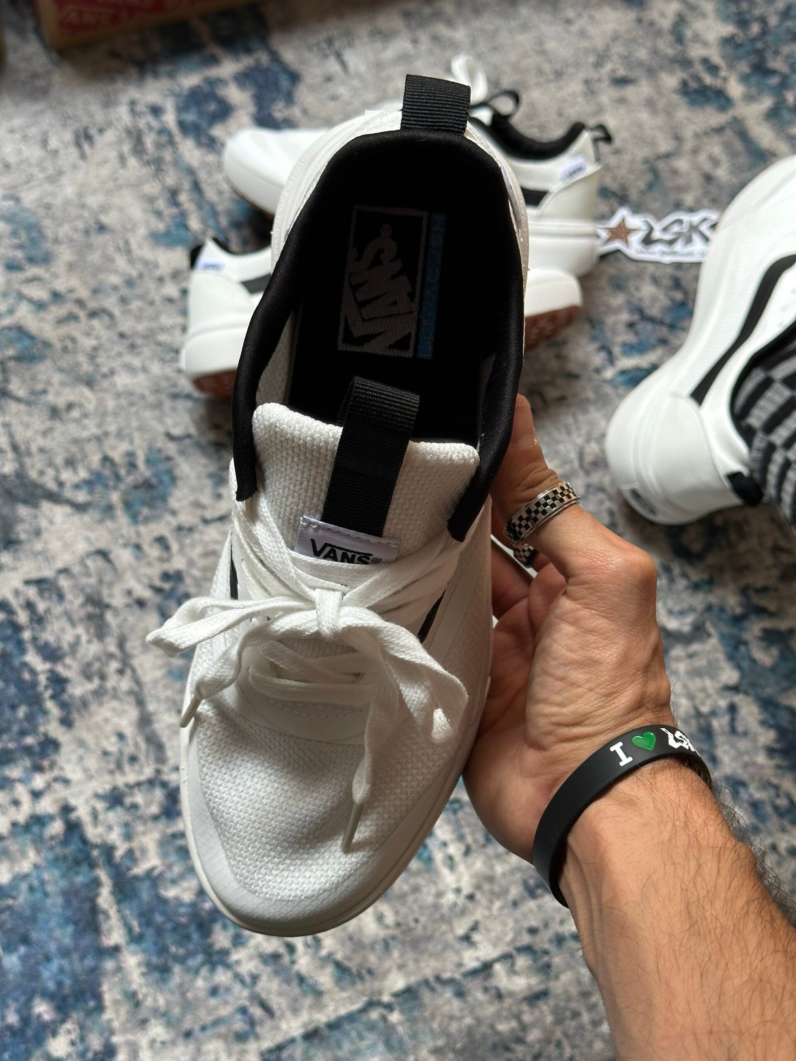 Tenis Surf Vans Ultra range Blancos (Triple White) Unisex