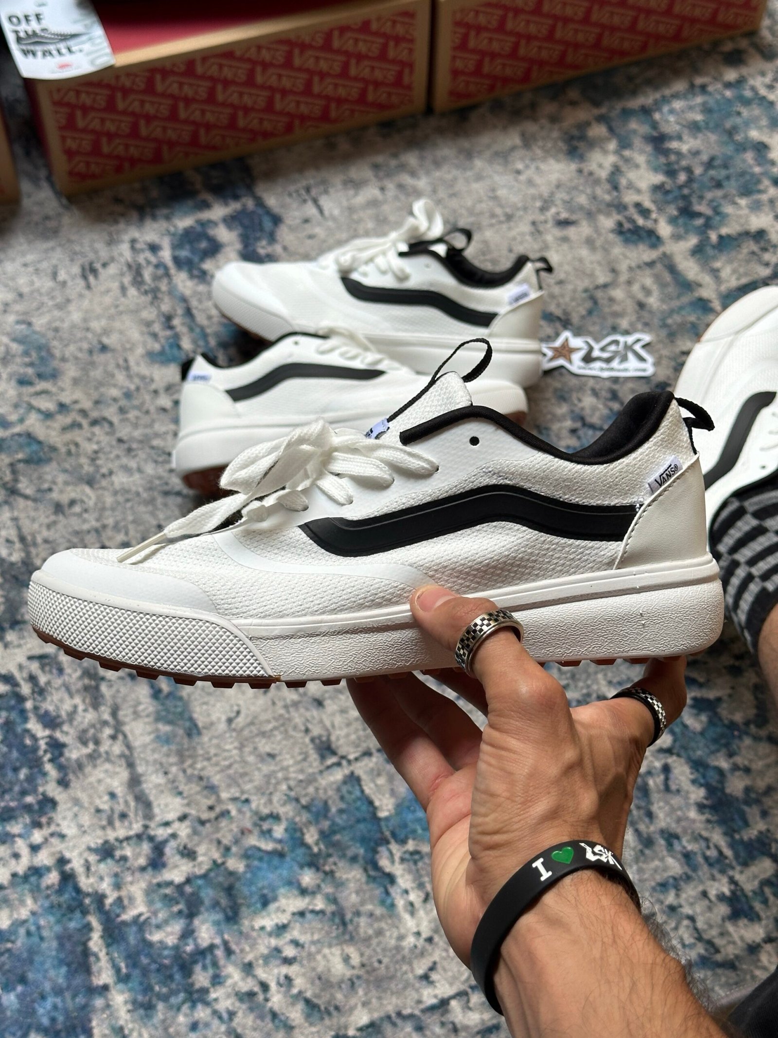 Tenis Surf Vans Ultra range Blancos (Triple White) Unisex