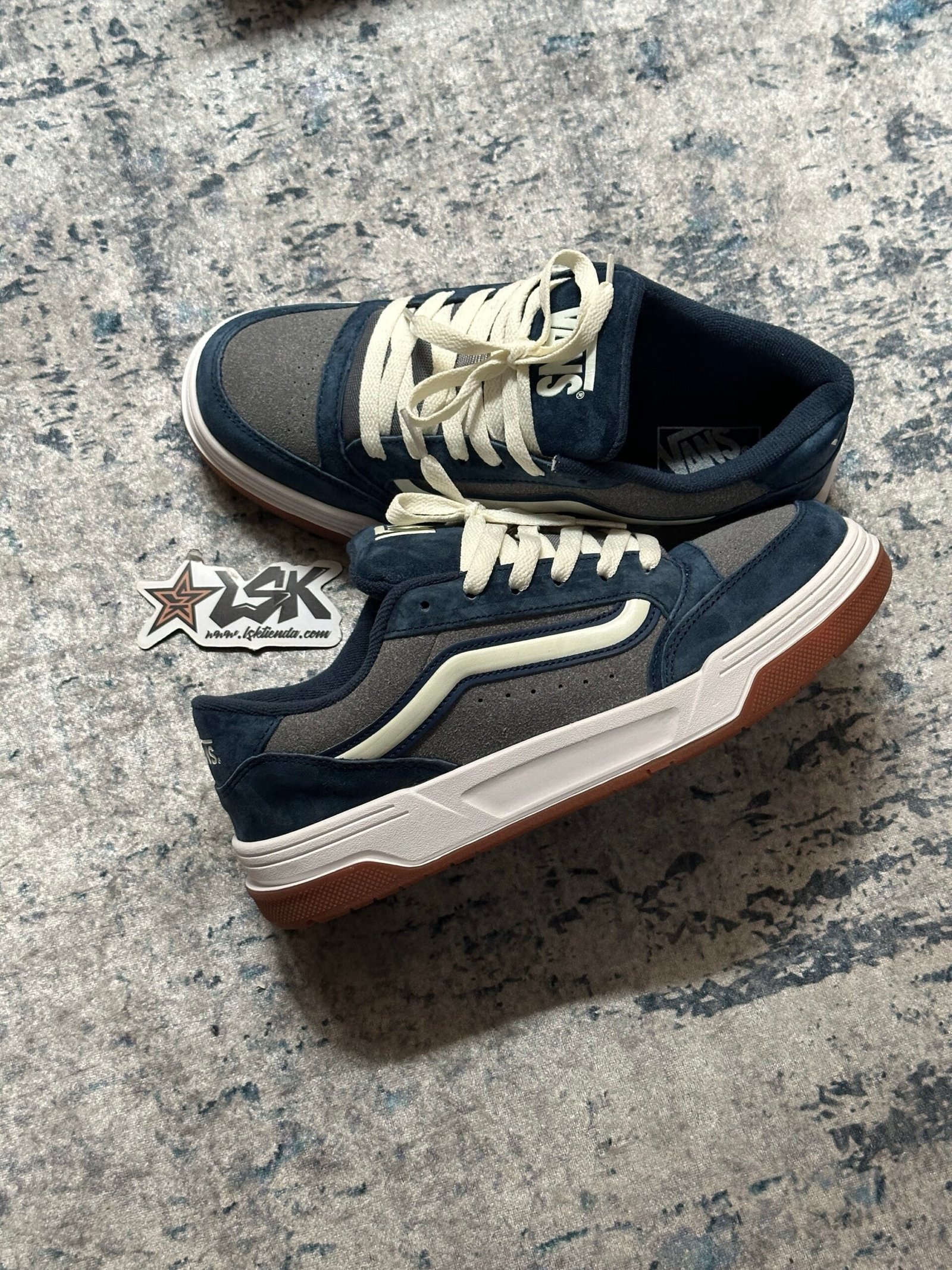 Tenis Chunky Vans Hylane Azul Unisex