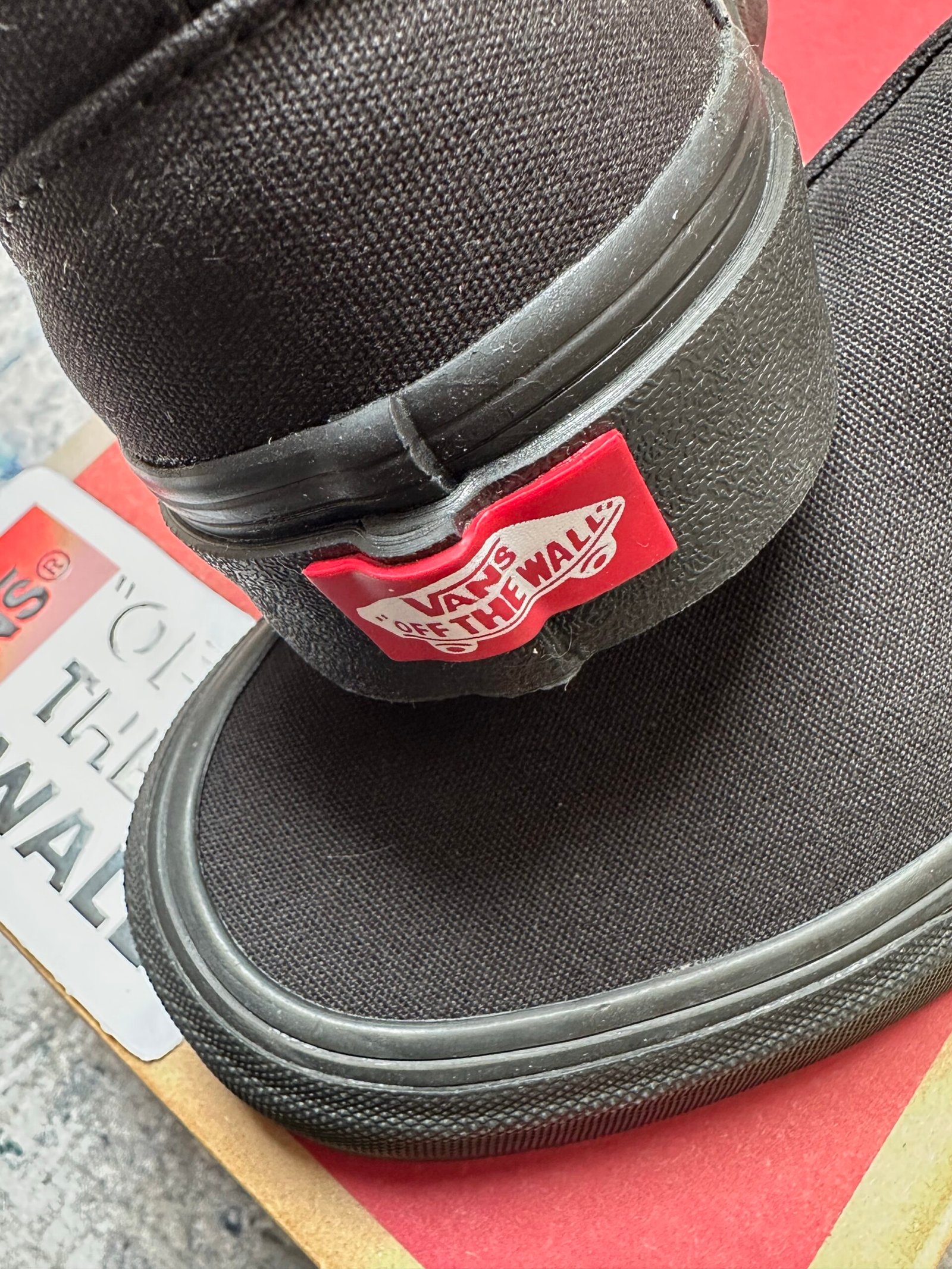 Tenis Slip on Negros All Black Unisex