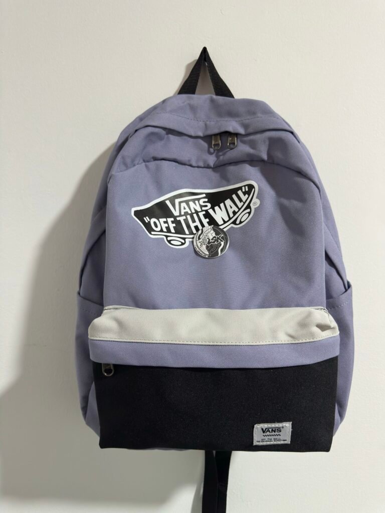 Mochila Vans Off The Wall Lila Negro