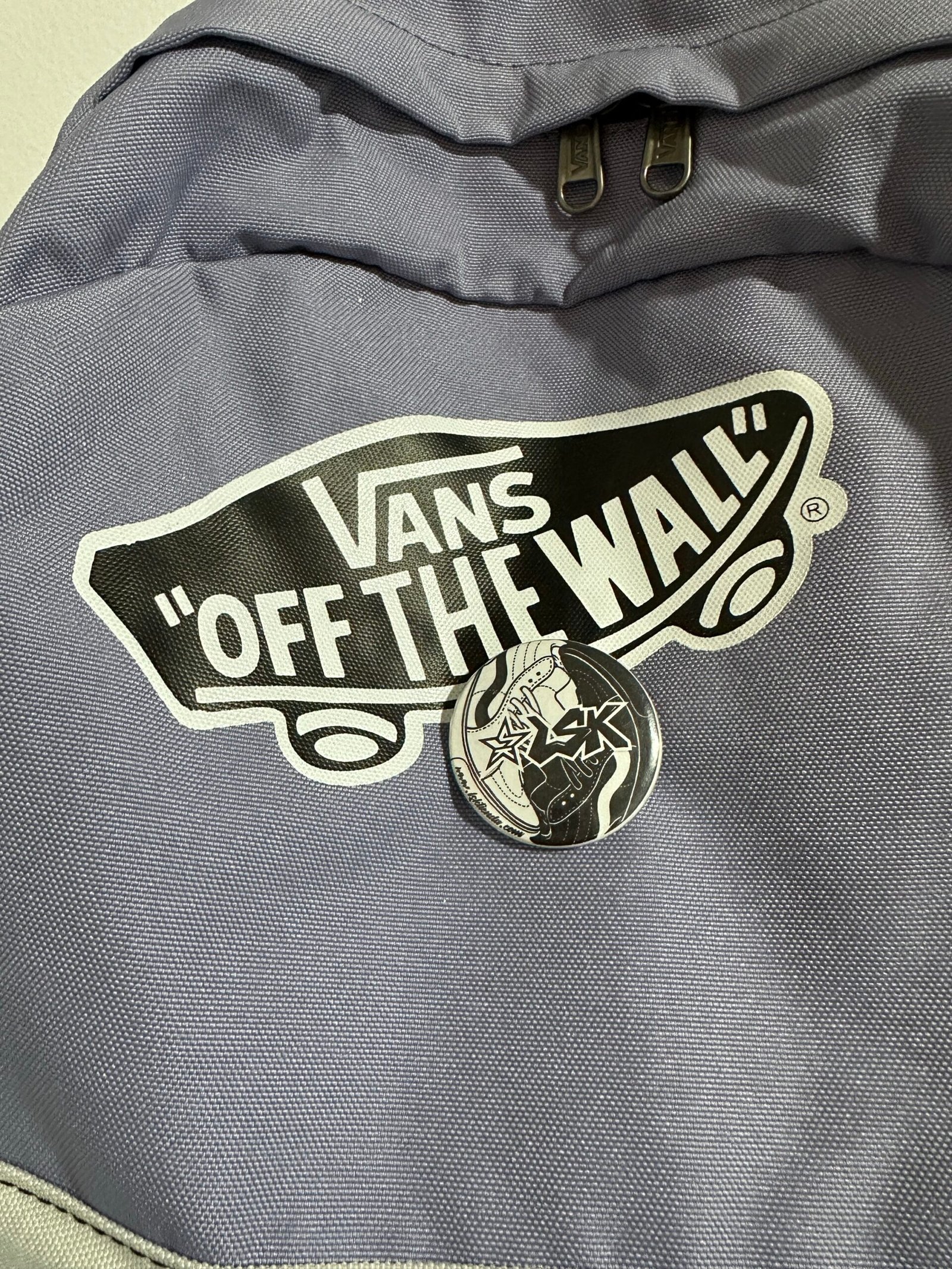 Mochila Vans Off The Wall Lila Negro