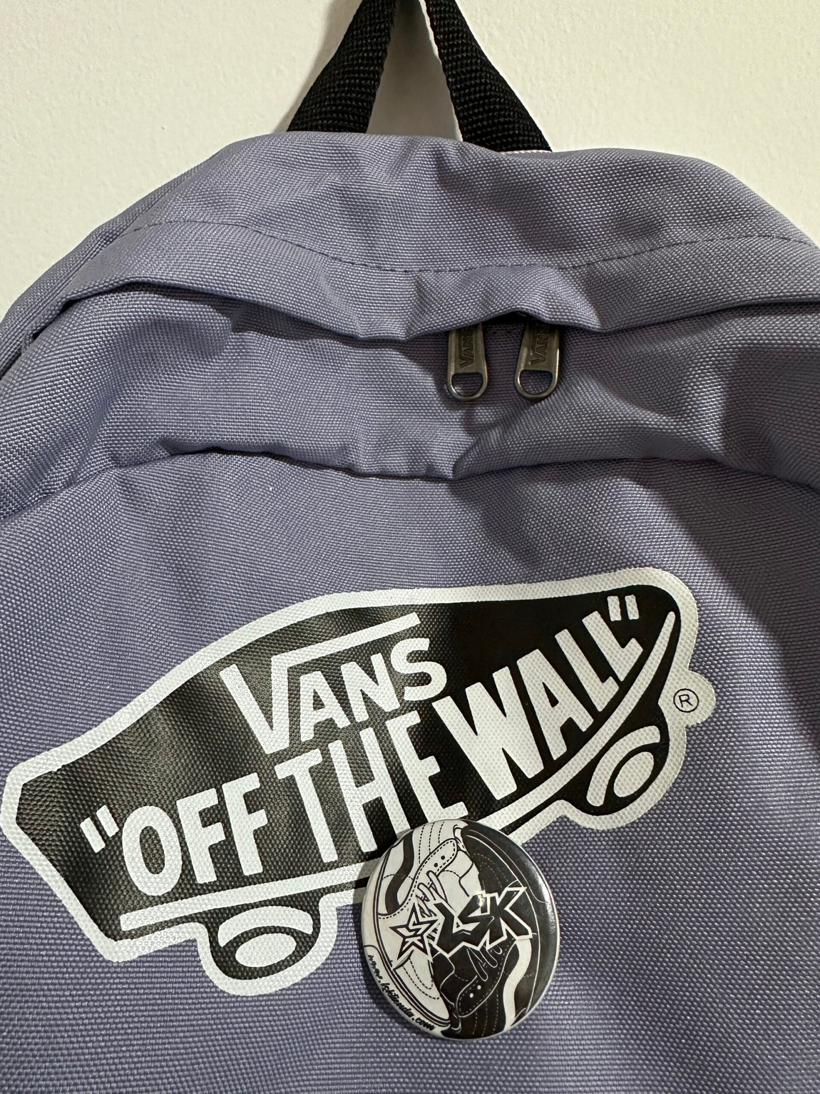 Mochila Vans Off The Wall Lila Negro