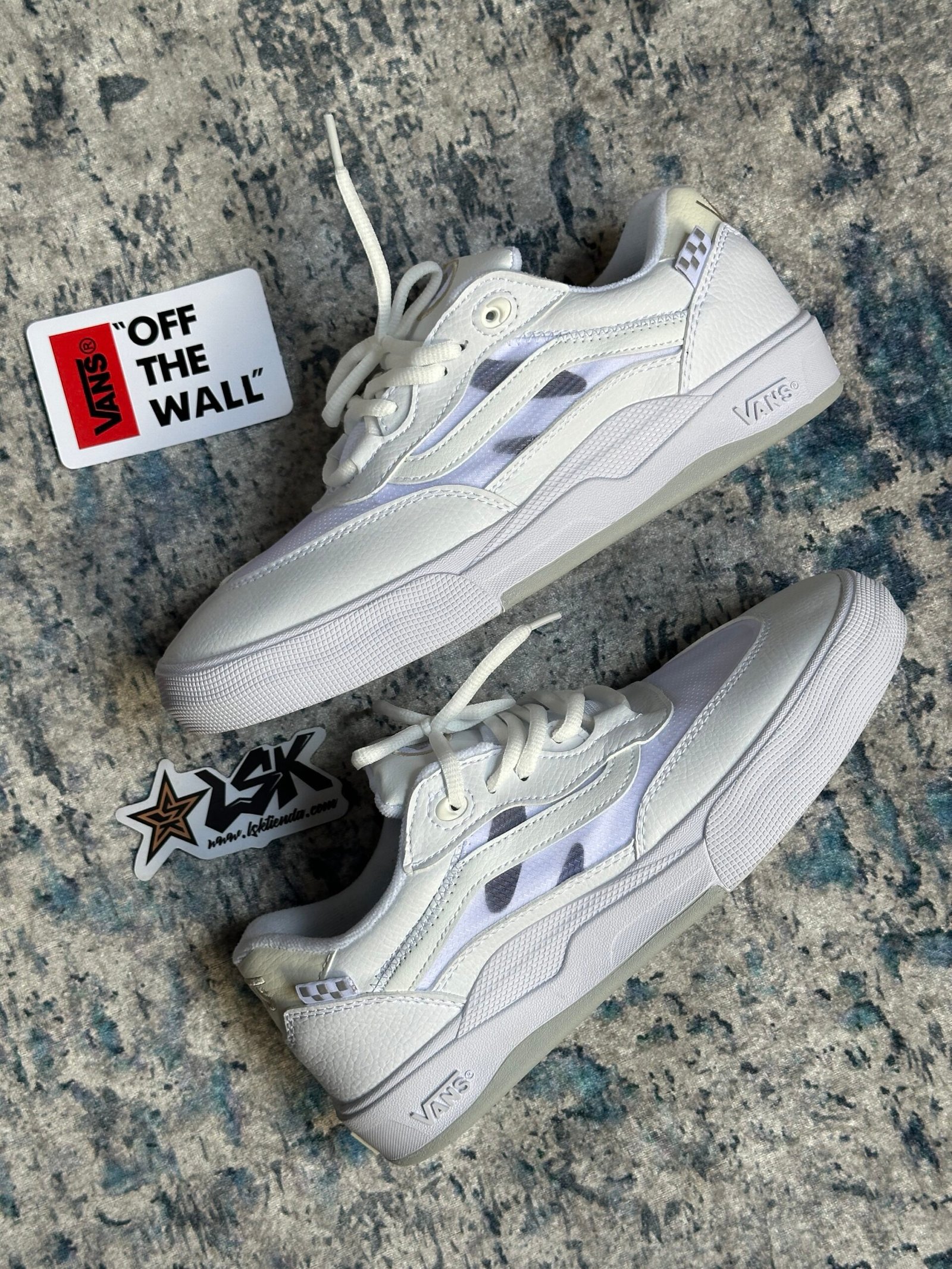 Tenis Skateboarding Vans wayvee Blancos Hombre