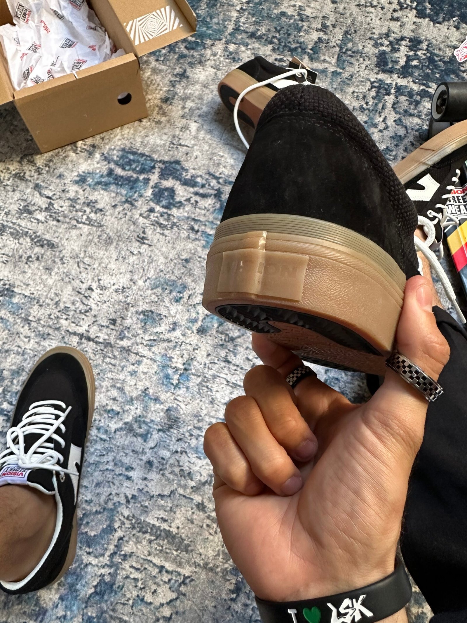 Tenis Skateboarding Visión Street Wear Stick Gum