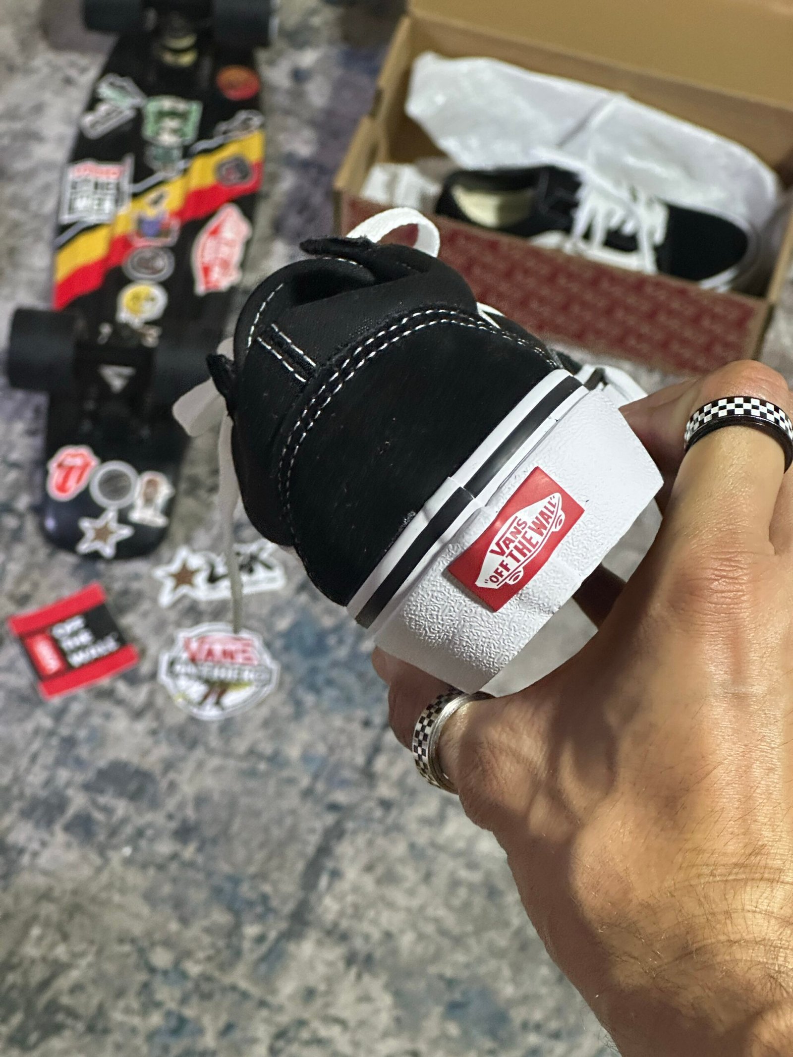 Tenis Vans Clásicos Old Skool Negros Unisex