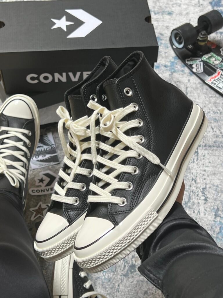 Tenis Bota Converse Ct 70´s Skin Negros Unisex