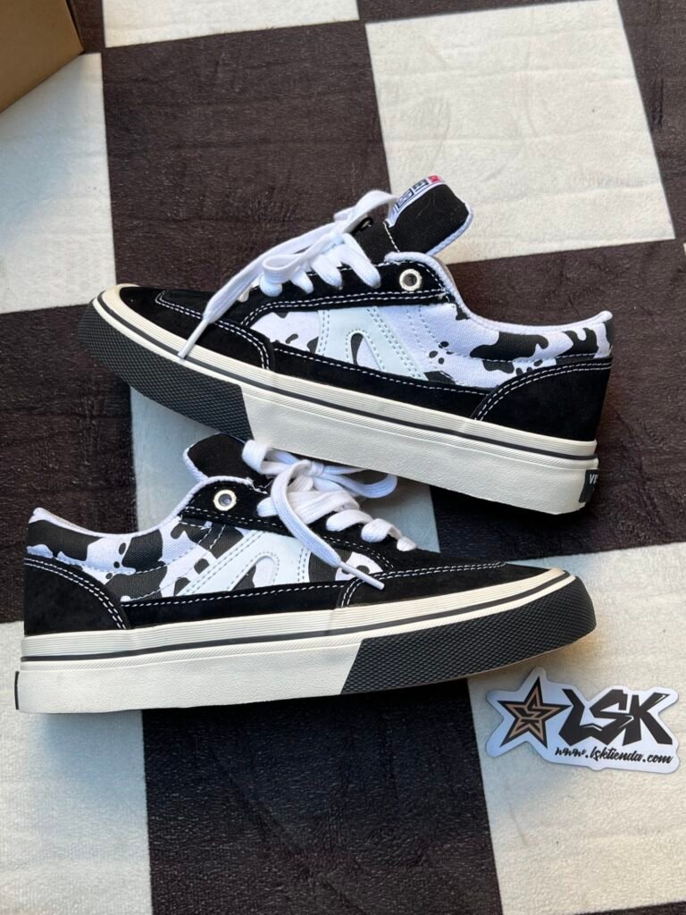 Tenis Visión Street Wear Stick animal print Vaca Cowprint
